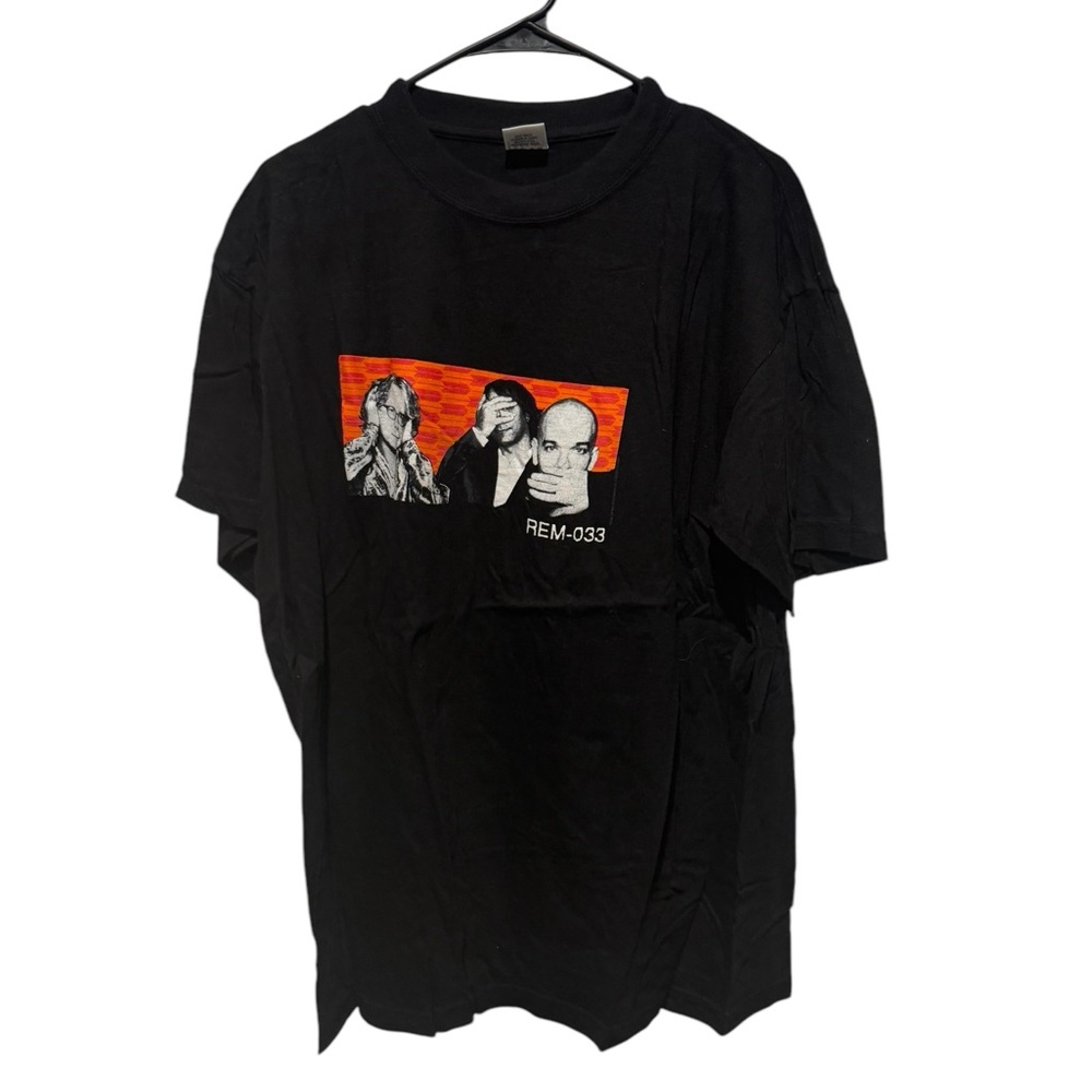 VTG REM-033 Concert Tour T Shirt 1999 Double Sided Sz L